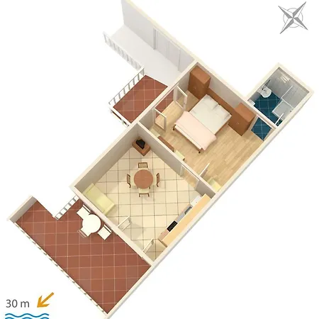 Apartman By The Sea - Gornja, Rab - 2016 *